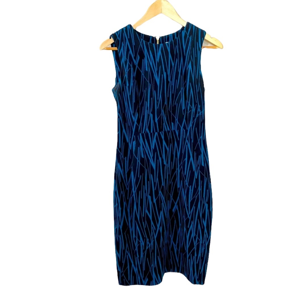 Calvin Klein Sheath Dress w Exposed Back Zipper (I20)